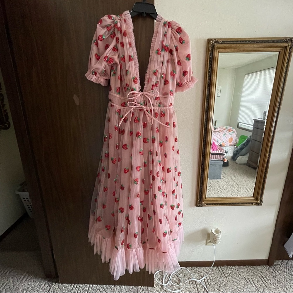 Lirika Matoshi Strawberry Dress - NWOT